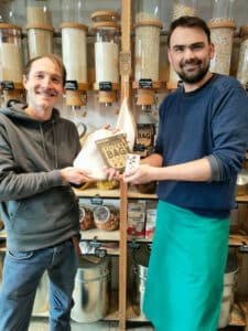 Tim vom Clärchen Bioladen Erfurt trifft NECTARBAR DIY Pflanzendrinks