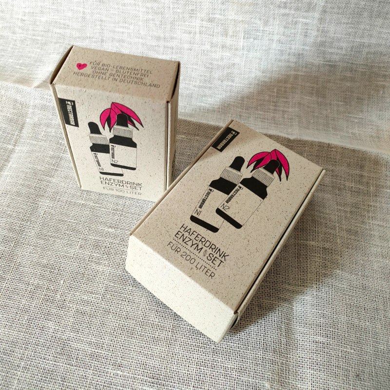 Haferdrink Set für DIY Hafermilch