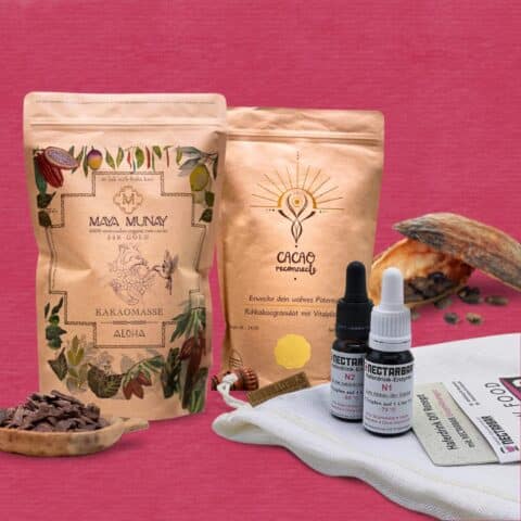 Hafer Kakao Paket fuer die perfekte Trinkschokolade