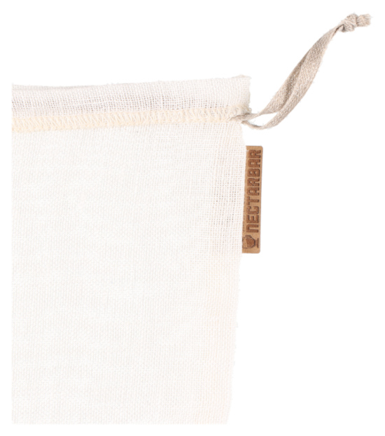 NECTARBAR Nussmilchbeutel aus Leinen Filterbeutel für Haferdrink von NECTARBAR