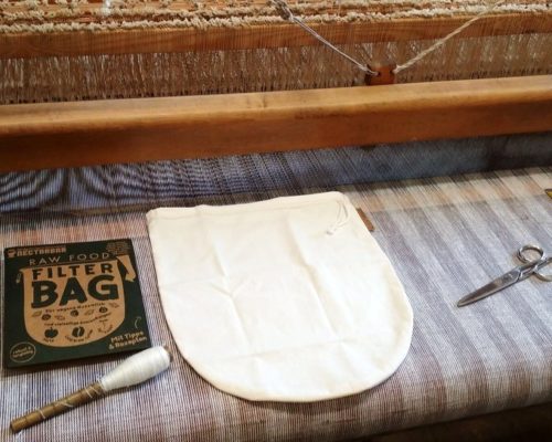 Nectarbar Handgefertigte Filter Nussmilchbeutel - Webstuhl Nectarbar Handgefertigte Filter Nussmilchbeutel - Webstuhl