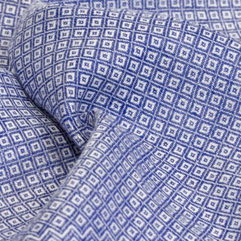 Geschirrtuch aus Leinen in der Farbe blau