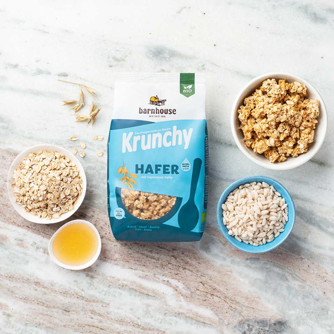 Krunchy Hafer Muesli von barnhouse